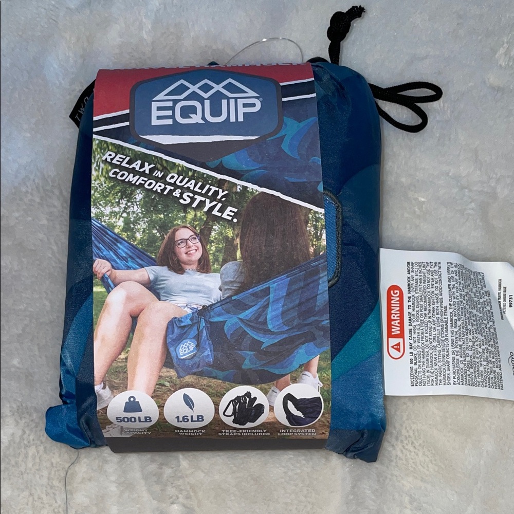 Equip brand two-person hammock - NWT